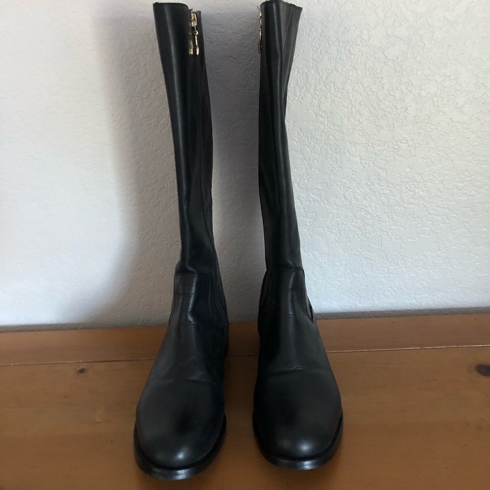 Black boots